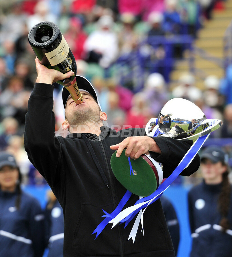 ロディックがウィンブルドン前哨戦で優勝、エイゴン国際