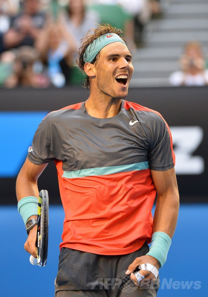 錦織、4回戦でナダルに敗れる 全豪オープン