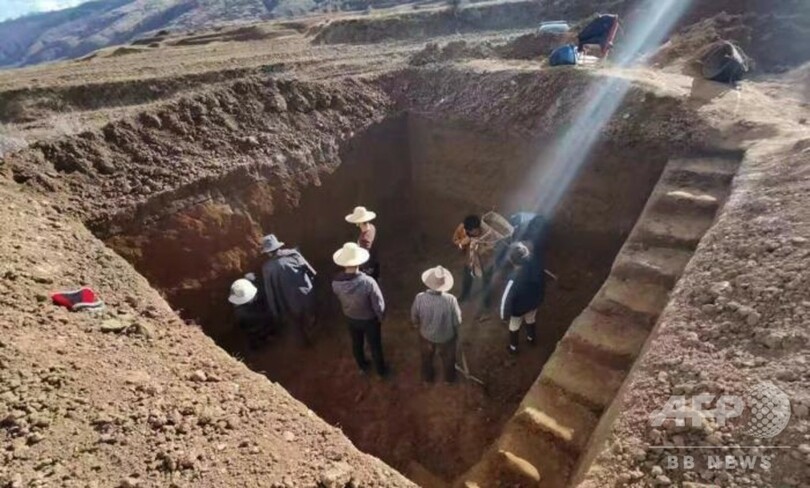 10万年前？の手おのを発見 中国・四川省の青蔵高原