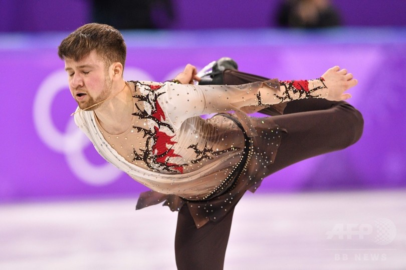 フィギュア男子spで14位のミーシャ ジー 平昌五輪 写真10枚 国際ニュース Afpbb News