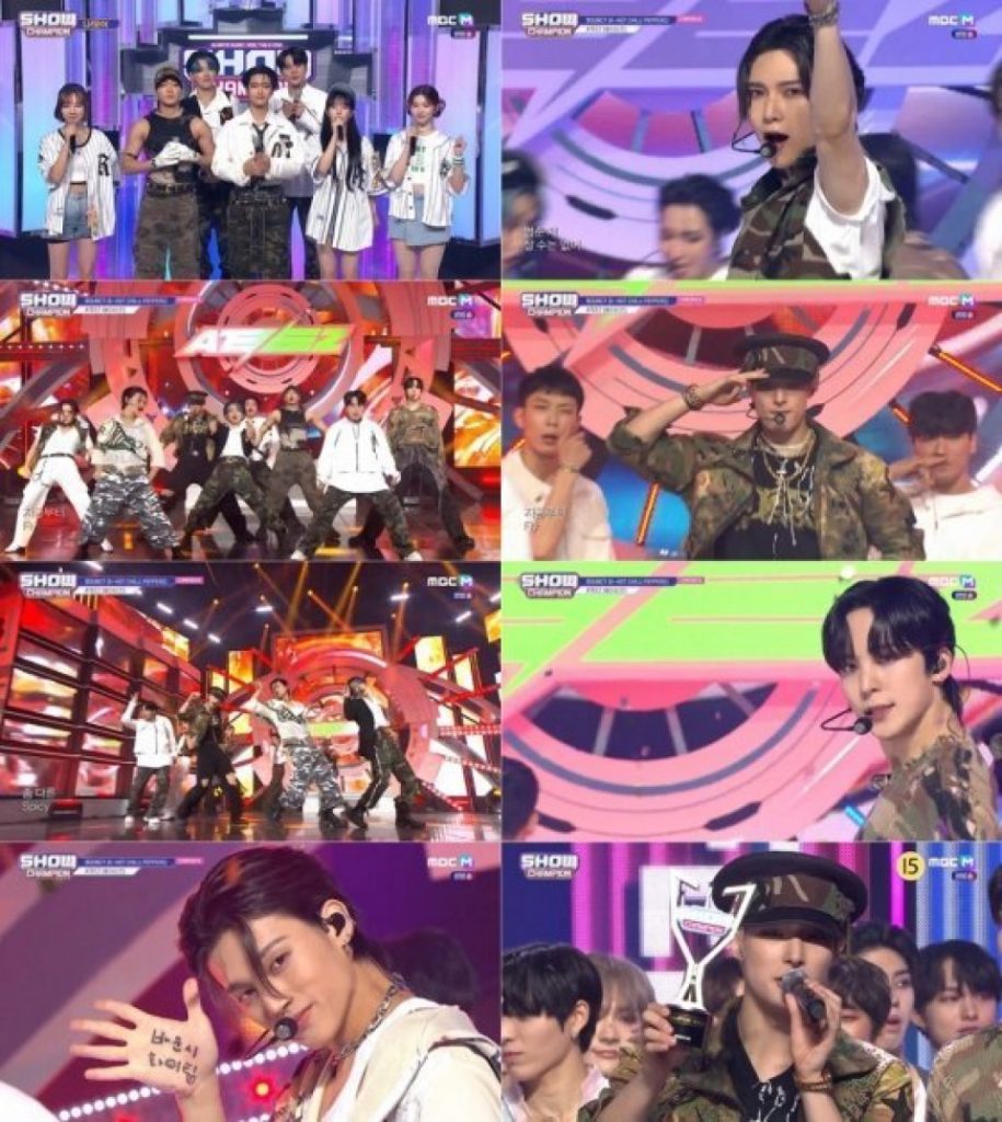 ATEEZ、「BOUNCY」カムバックと同時に音楽番組2冠達成！ 写真枚 国際