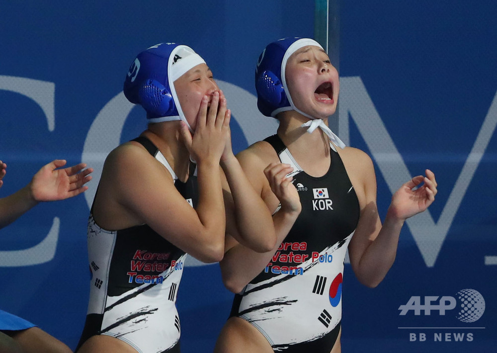 水球韓国女子 再び大敗も選手は ヒーローになった気分 写真1枚 国際ニュース Afpbb News 水球韓国女子 再び大敗も選手は ヒーローになった気分 写真1枚 国際ニュース Afpbb News