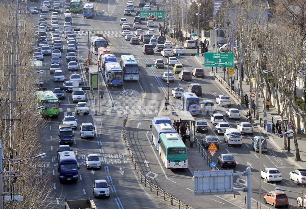 ソウル市内の道路で通常の10倍の放射線を検出 写真1枚 国際ニュース:AFPBB News