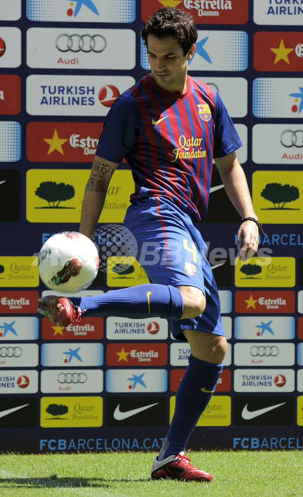 セスクユニフォーム シャビ イニエスタ セスク Immaculate 着用