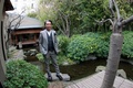 高田賢三氏。フランス・パリに所有のロフトの庭で（2009年3月24日撮影、資料写真）。(c)FRANCOIS GUILLOT / AFP