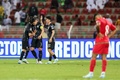 2026年サッカーW杯北中米大会アジア最終予選、グループB、オマーン対韓国。勝利を喜ぶ韓国の選手（2024年9月10日撮影）。(c)Haitham AL-SHUKAIRI/ AFP