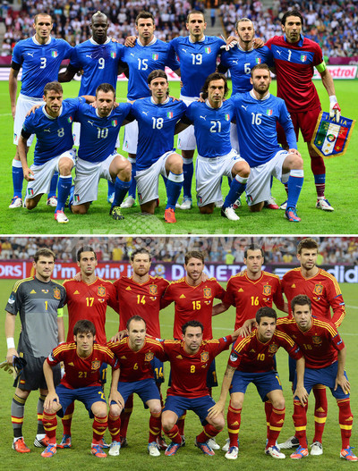 サッカー欧州選手権決勝スペイン対イタリア 過去の対戦を振り返る 写真2枚 国際ニュース Afpbb News