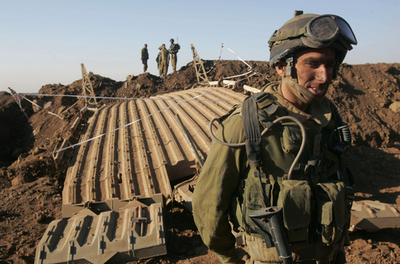 ゴラン高原でイスラエル軍が軍事演習