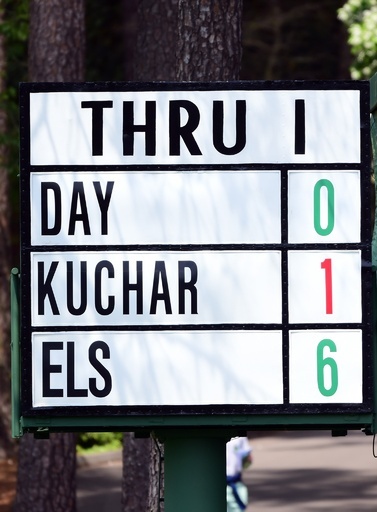 エルスがワースト更新の「クインタプルボギー」、打数もミス表示