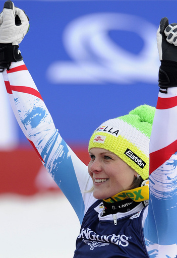 リーシュが女子スーパー複合優勝、アルペンスキー世界選手権