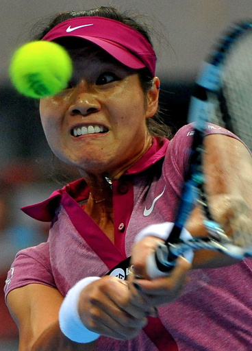 李娜、ハンチュコバを破り初戦突破 中国オープン