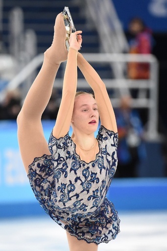 フィギュア女子シングルで22位のウコロワ、ソチ五輪