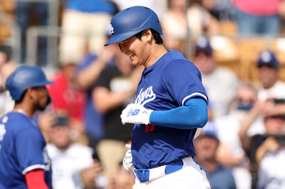 大谷がオープン戦初出場でHR ショータイムがドジャースに到来