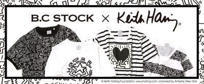 B.C STOCK×キース・へリング、Tシャツやスウェットなど発売