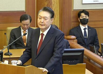 尹大統領弾劾「認容」56.7％、「棄却・却下」40.7％…釈放は「適切」41.9％ vs 「不適切」55.5％