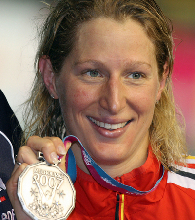 ＜第12回世界水泳選手権＞競泳、Annika Lurz 女子200メートル自由形で銀メダルを獲得 - オーストラリア