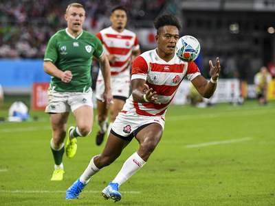 日本代表、松島幸太朗ら先発 アイルランド戦のメンバー発表