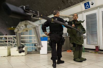 コンフェデ杯や五輪開催のリオで対テロ訓練、ブラジル