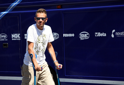 骨折のロッシが復帰 ドイツGP