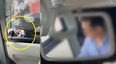 ユーチューブショーツに夢中、片手運転でスマホ操作…韓国・バス運転手、乗客10人、危険行為に批判殺到