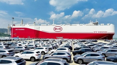 中国の「グリーン製品」輸出が世界シェア22%超に EV・電池・太陽光が牽引