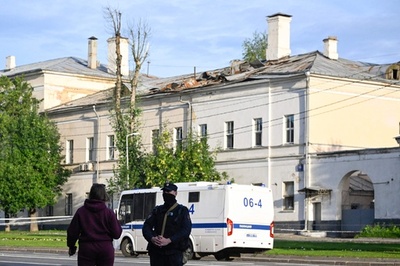 モスクワに無人機攻撃、2機撃墜 ロシア