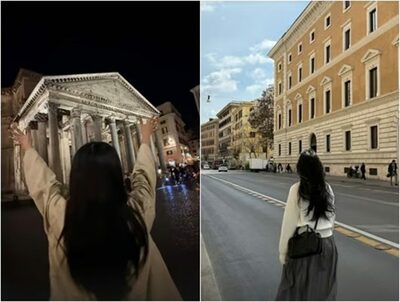 NewJeansのミンジとハニ、ローマで休息「誰にも気づかれない場所に来たかった」