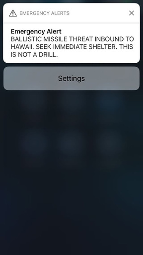 米ハワイ州、「ミサイル警報」誤配信した担当者を解雇 管理局長は引責辞任