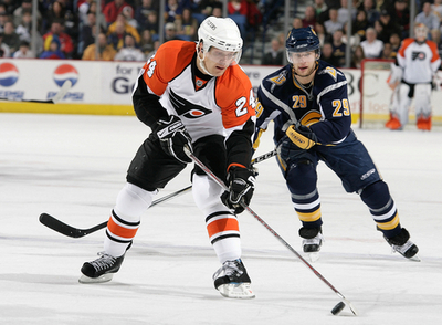 フライヤーズ セイバーズに敗れ5連敗