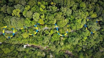 全長1.1キロ！ 世界最長のウオータースライダーが登場 マレーシア