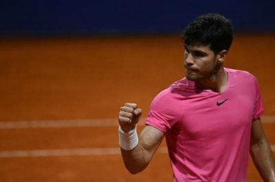 アルカラスが復帰戦勝利 アルゼンチンOP8強入り