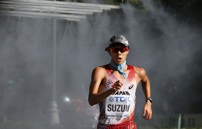 西塔が男子20キロ競歩で6位入賞、第14回世界陸上