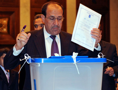 イラク連邦議会選、投票始まる 攻撃相次ぎ24人が死亡