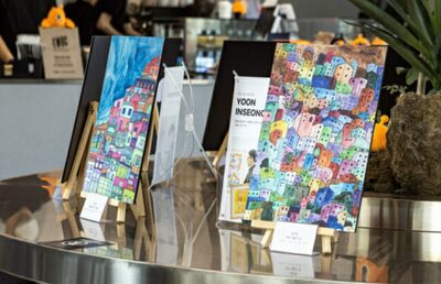 韓国eコマース企業が初の障害者標準事業所…コーヒー飲みながら芸術に触れ