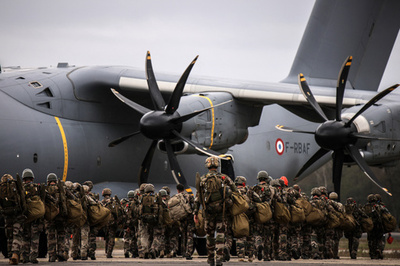 フランス空軍の演習「VOLFA 2022」 米など7か国も参加