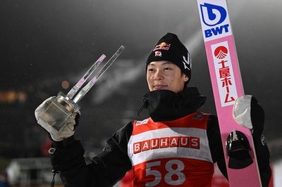 小林陵侑が2位、ジャンプW杯