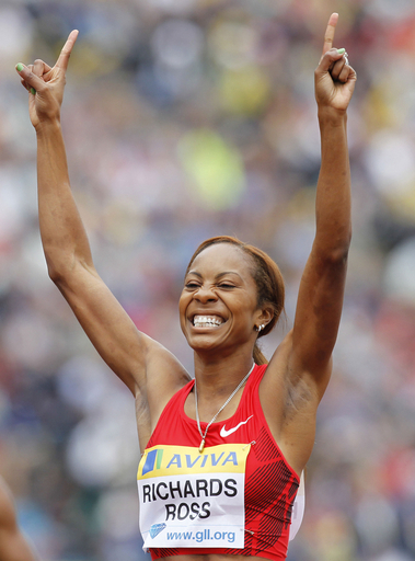 リチャーズ・ロスが女子400メートル優勝
