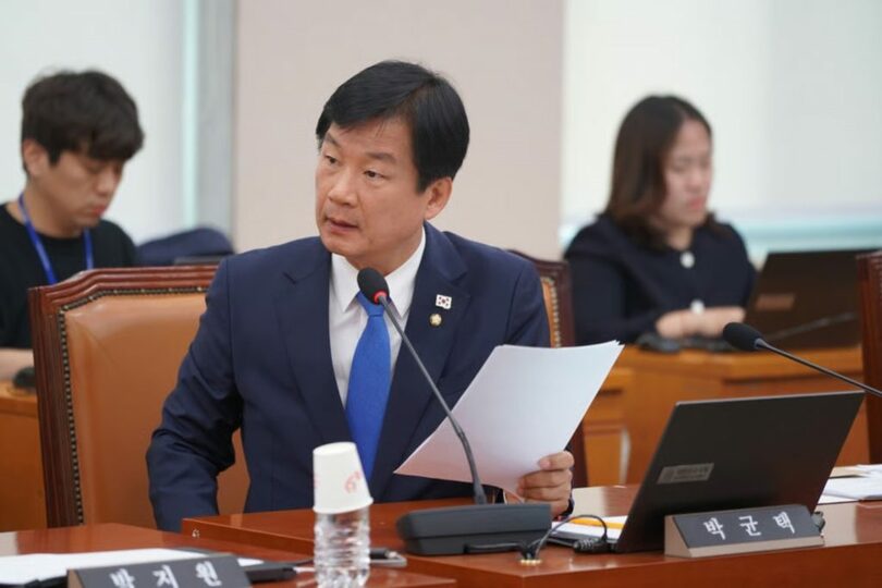 「共に民主党」のパク・ギュンテク議員＝議員事務所提供(c)MONEYTODAY