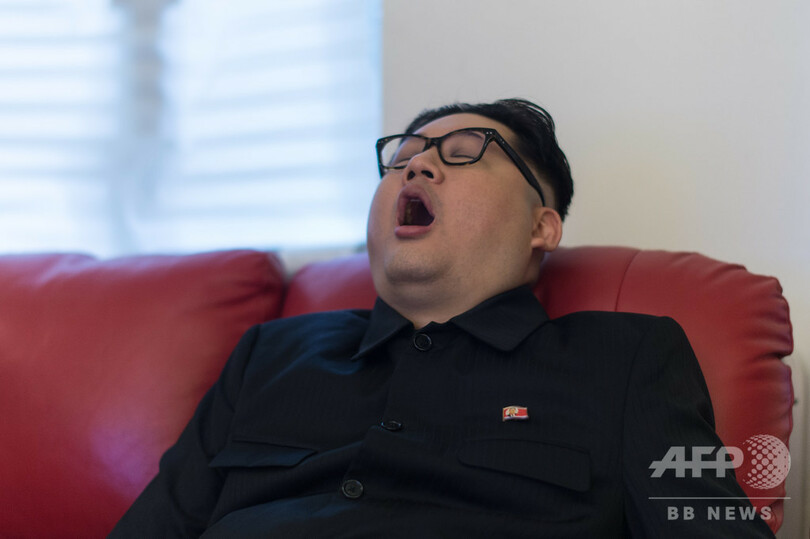 【写真特集】雰囲気はまるで本物、金正恩氏のそっくりさん「ハワードX」