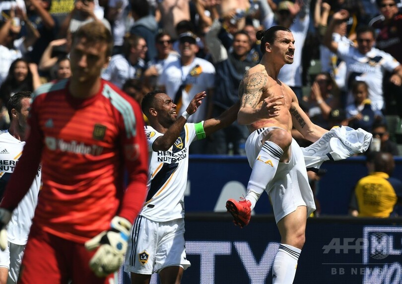  「ズラタンをくれてやった」、イブラがMLSデビュー戦で2得点！