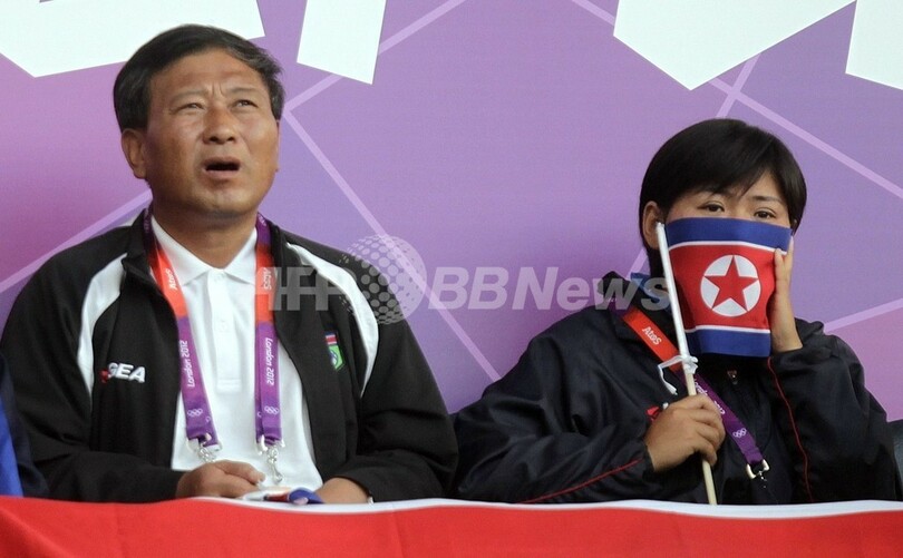 北朝鮮選手の横に韓国国旗 五輪サッカー女子で表示ミス 写真2枚 国際ニュース Afpbb News