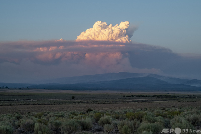 米西部の山火事拡大 オレゴン州でNY市超える面積焼失 加州では落雷予測