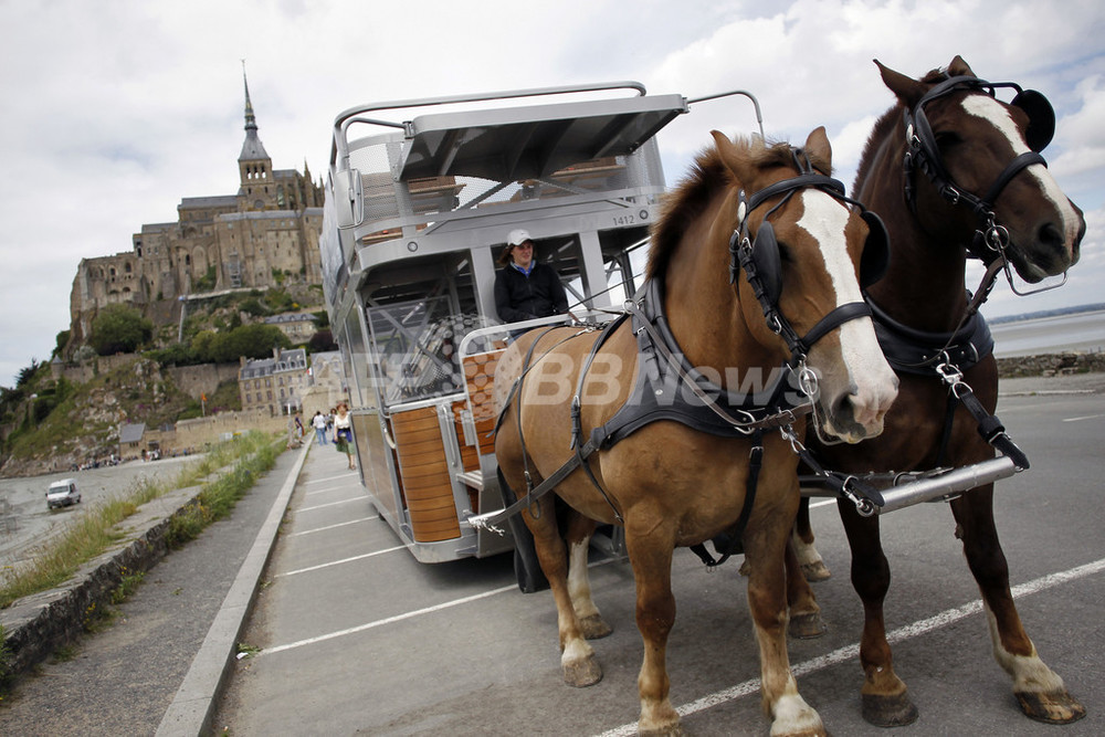 世界遺産モン・サンミシェルに馬車で行ける…のは、いつ？ 写真10枚