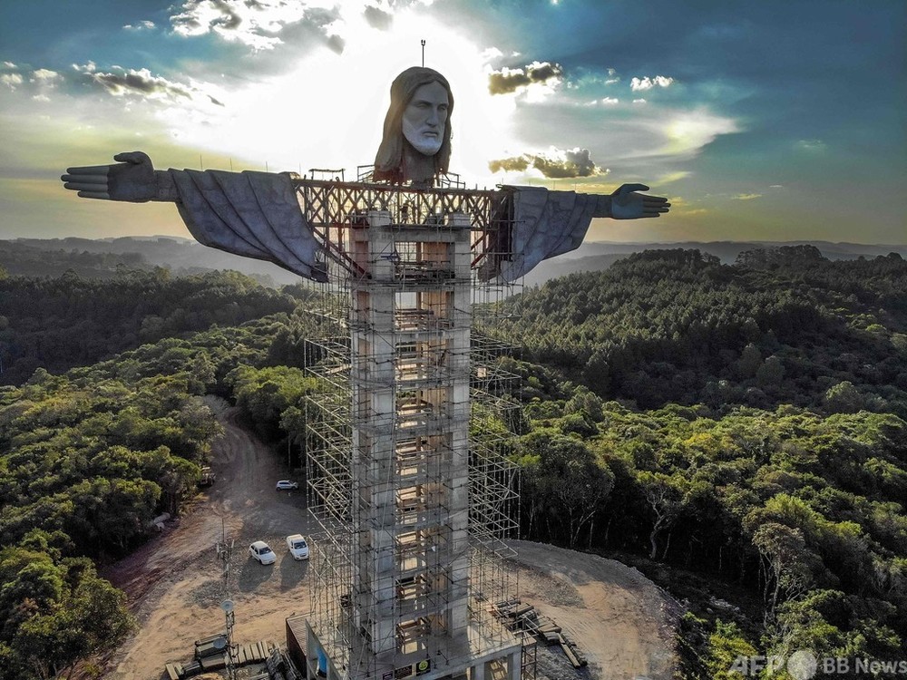 新たなキリスト像の建設進む リオ コルコバードの像より高く 写真9枚 国際ニュース Afpbb News