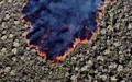 エクアドル・ガラパゴス諸島イサベラ島のウォルフ火山から流れ出る溶岩を捉えた航空写真。ガラパゴス国立公園提供（2022年1月7日撮影）。(c)AFP PHOTO / GALAPAGOS NATIONAL PARK / WILSON CABRERA