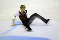フィギュアスケート欧州選手権（ISU European Figure Skating Championships 2013）は26日、クロアチアのザグレブ（Zagreb）で行われ、男子シングル・フリースケーティング（FS）では、スペインのハビエル・フェルナンデス（Javier Fernandez）が合計274.87点で優勝を飾った。

演技の途中で転倒するミハル・ブレジナ（Michal Brezina、2013年1月26日撮影）。(c)AFP/HRVOJE POLAN