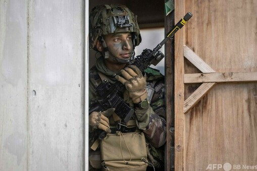 陸自と仏陸軍の共同訓練、国内初実施 写真19枚 国際ニュース：AFPBB News