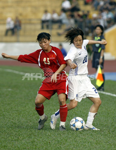 女子サッカー 北京五輪アジア最終予選 韓国 アウェーでベトナムを降しグループ初勝利を挙げる ベトナム 写真7枚 ファッション ニュースならmode Press Powered By Afpbb News