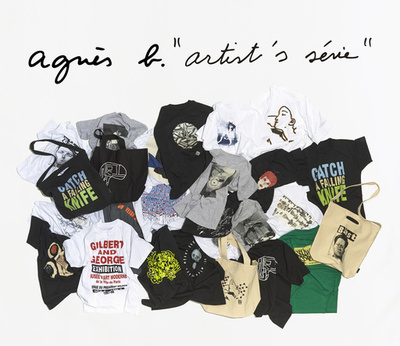 「アニエスベー」アーティストTシャツを一堂に発売