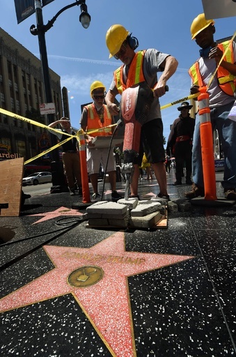 ウォーク・オブ・フェームからトランプ氏のプレート撤去!?